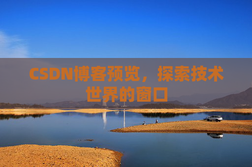 CSDN博客预览,探索技术世界的窗口